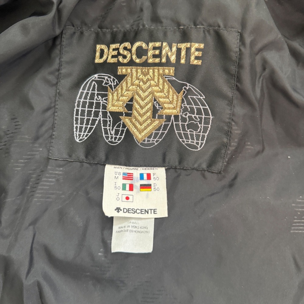 Vintage Descente Ski Puffer Jacket Mens Size M Colorblock 90s Retro SnowBoard - Picture 3 of 13